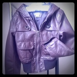 Fake leather jacket